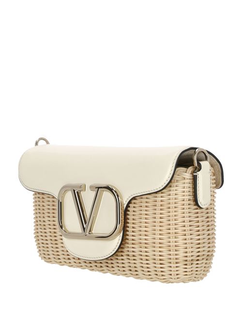 Borsa donna in rafia bianco Valentino Garavani | 4W2B0N00JCFYT3